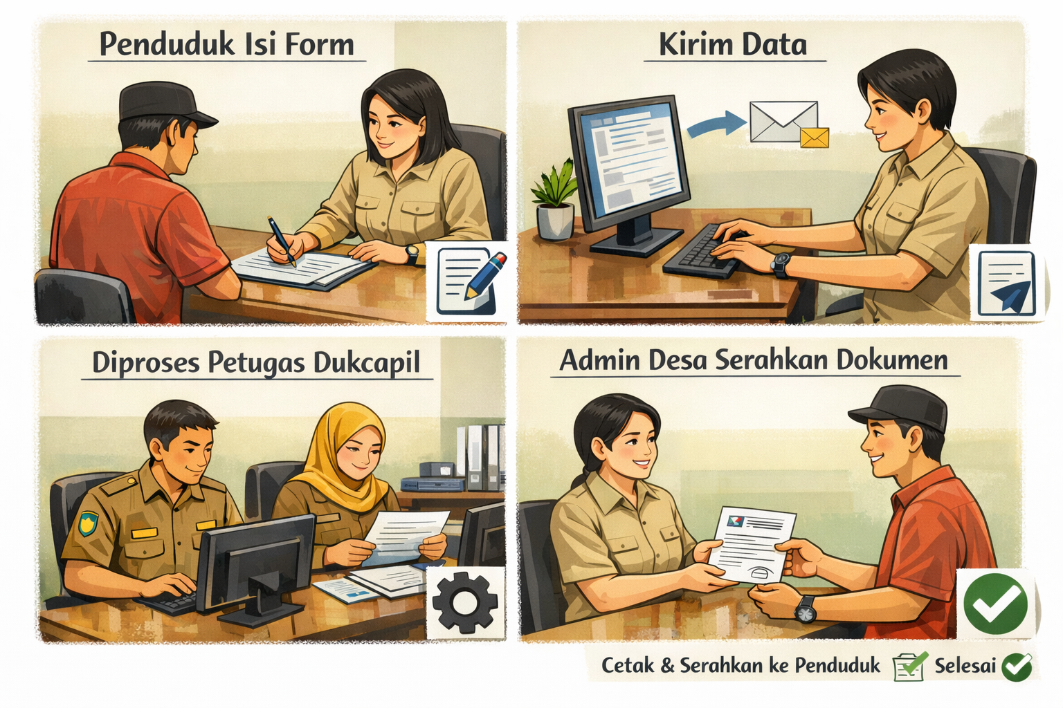 Alur Proses Layanan